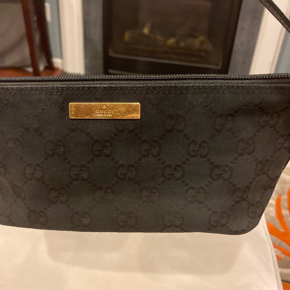 Gucci Monogram Boat Pochette